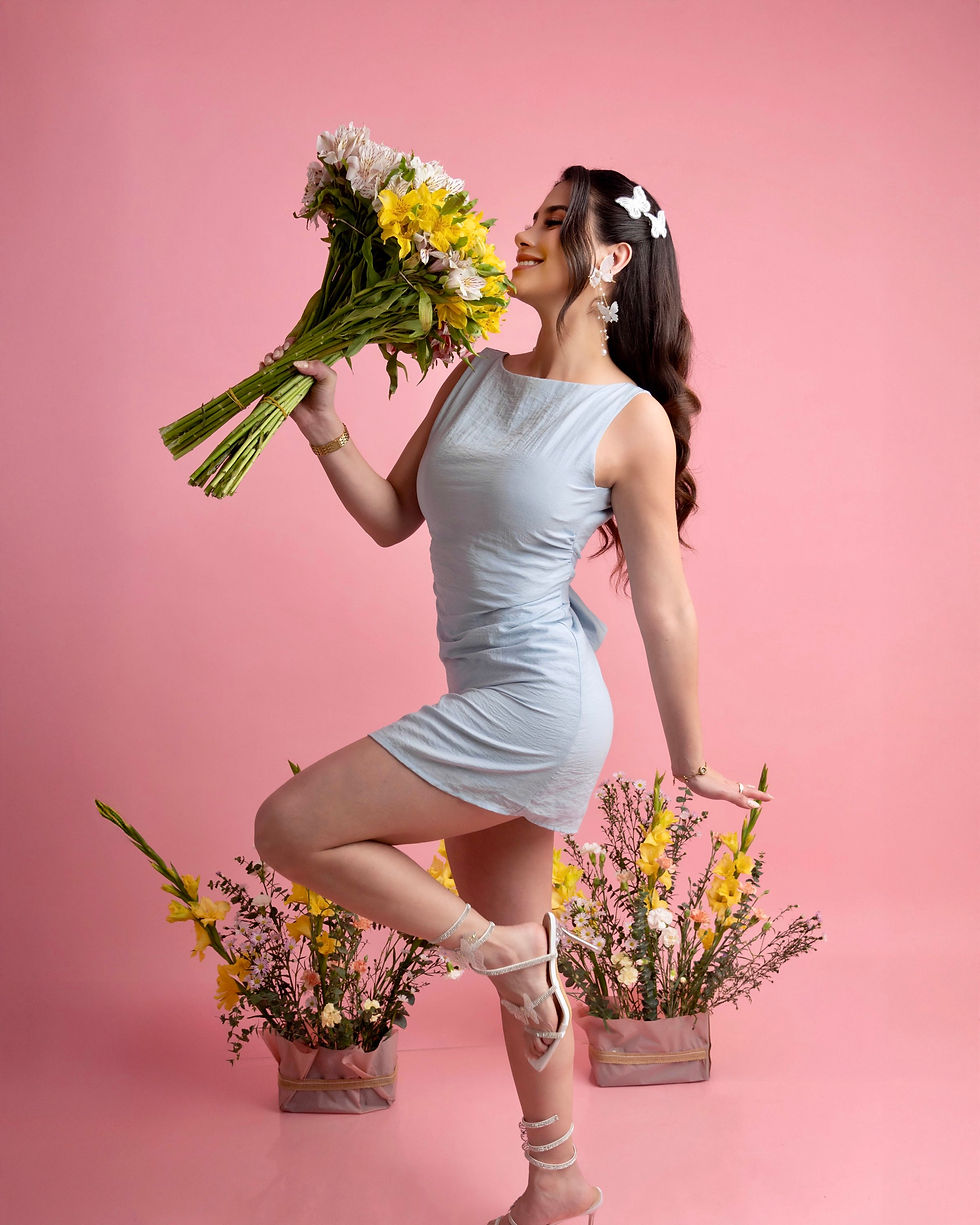 Miniatura: Vestido Emma Celeste