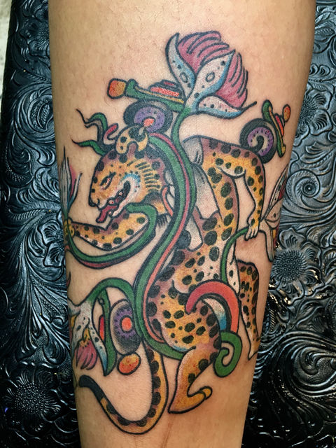 Kevin cheetah tattoo