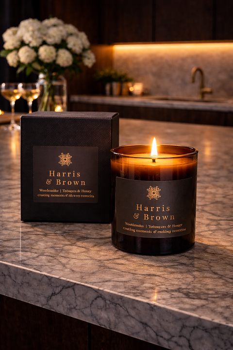 Woodsmoke - Tobacco & Honey Candle (30cl)