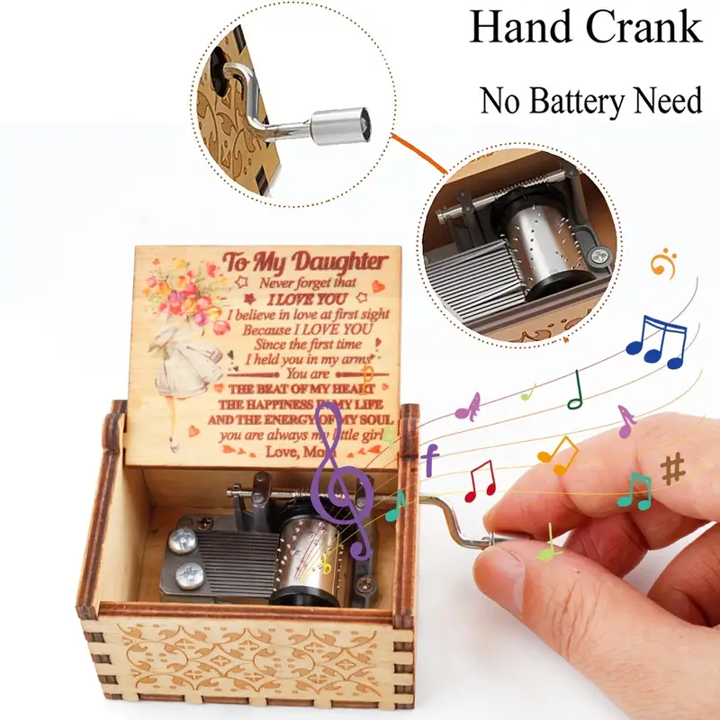 Thumbnail: Music Box Mom To Daughter Gift