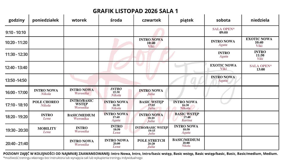 LISTOPAD 2026