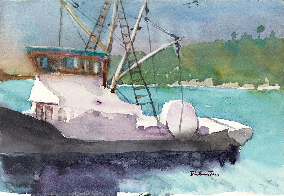 Fishing boat Marina Del Rey