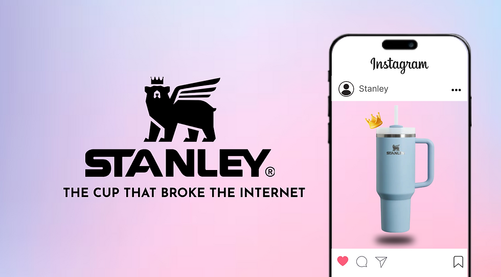 Stanley: the cup that broke the internet cover page