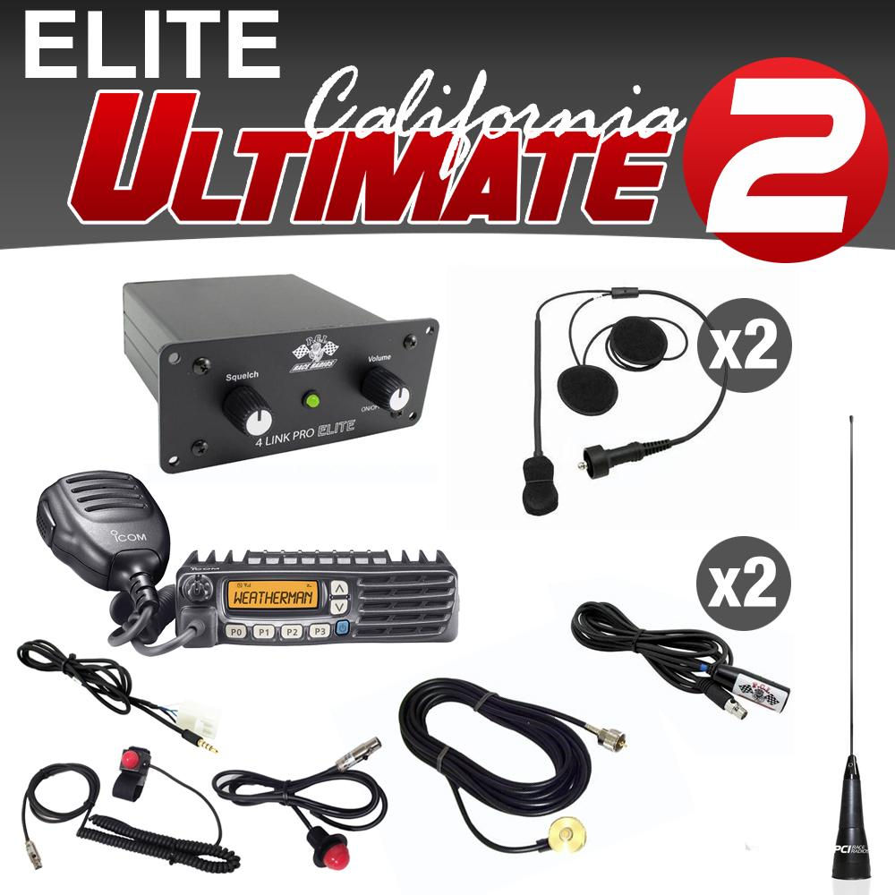 PCI Race Radios Elite Ultimate 2 -California