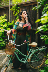 That Canna Soul Maria smokes amongst greenery