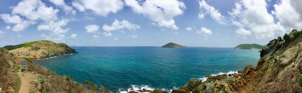 Saint Barth panoramic view