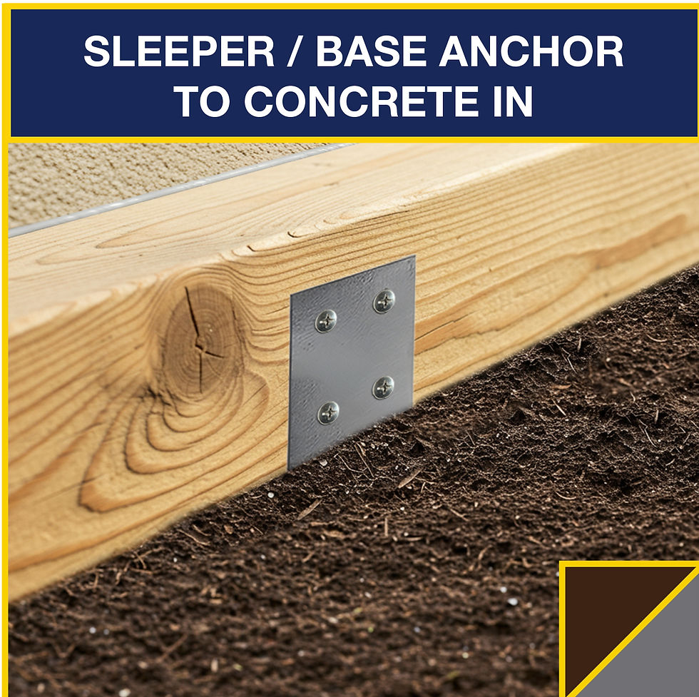 Sleeper Base Concrete Anchor