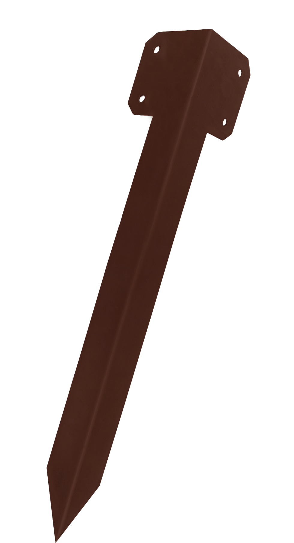 Thumbnail: Sleeper Single Corner Support Spike 750mm - Brown