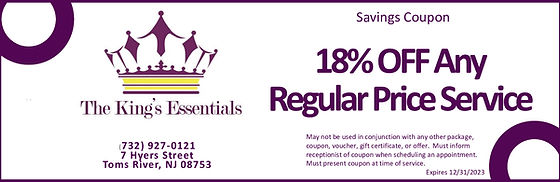 Massage Toms River NJ | The King's Essentials | Facials ...