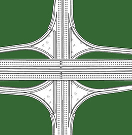 Single Point Urban Interchange (SPUI) | seniorproject
