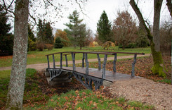 Bridge made out of the www.inflamed.eu charred wood
