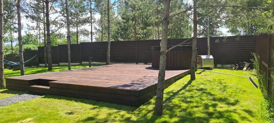 Burnt Cedar Decking