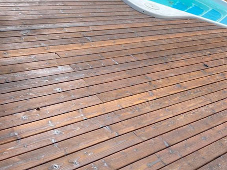 Burnt Cedar Decking