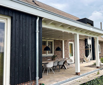Rural house featuring Shou Sugi Ban wood in The Netherlands 
