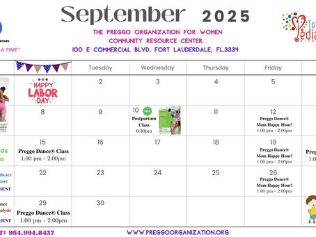 SEPTEMBER CALENDAR 2025!!