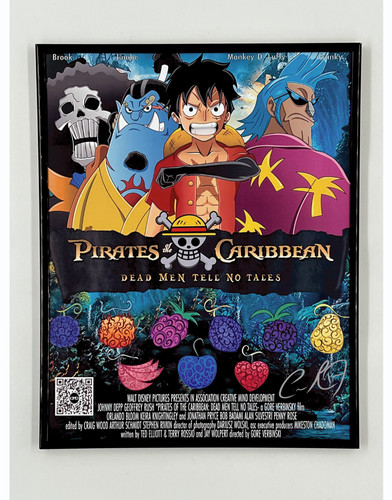 One Piece Pirates of The Caribbean Dead Men Tell No Tales
