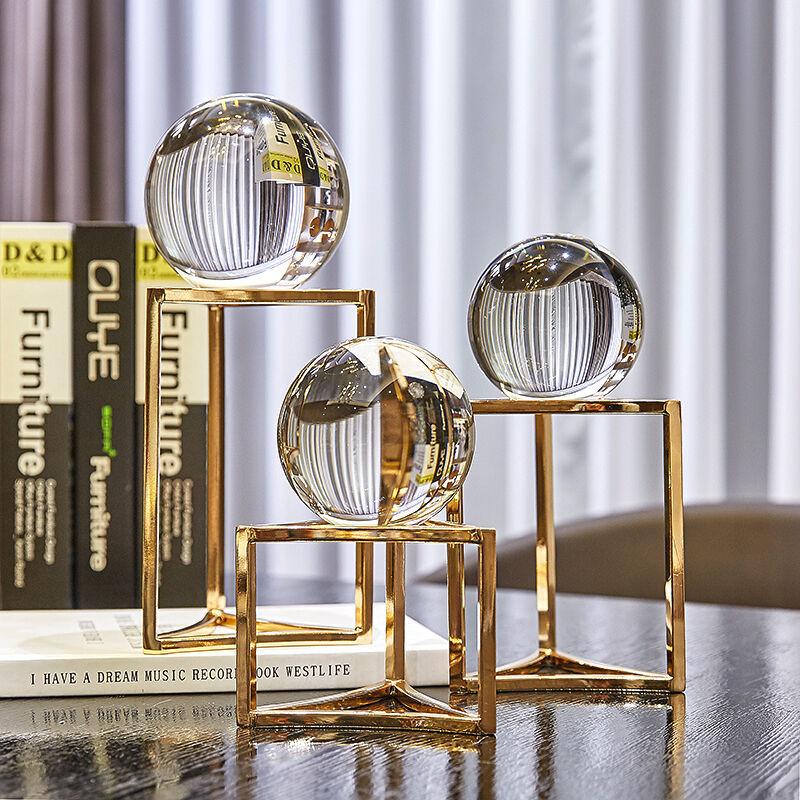 Nordic Luxury Crystal Ball Stand Tidy Fresh