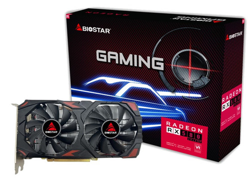 BIOSTAR AMD RADEON RX 580 2048SP 8GB BLACK | BattlePassTechParts