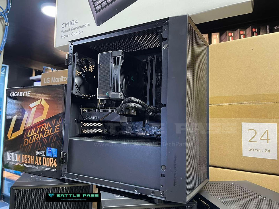 Thumbnail: Tecware Nexus Air M2 BLACK ATX w/ 3x Non-RGB Case Fans