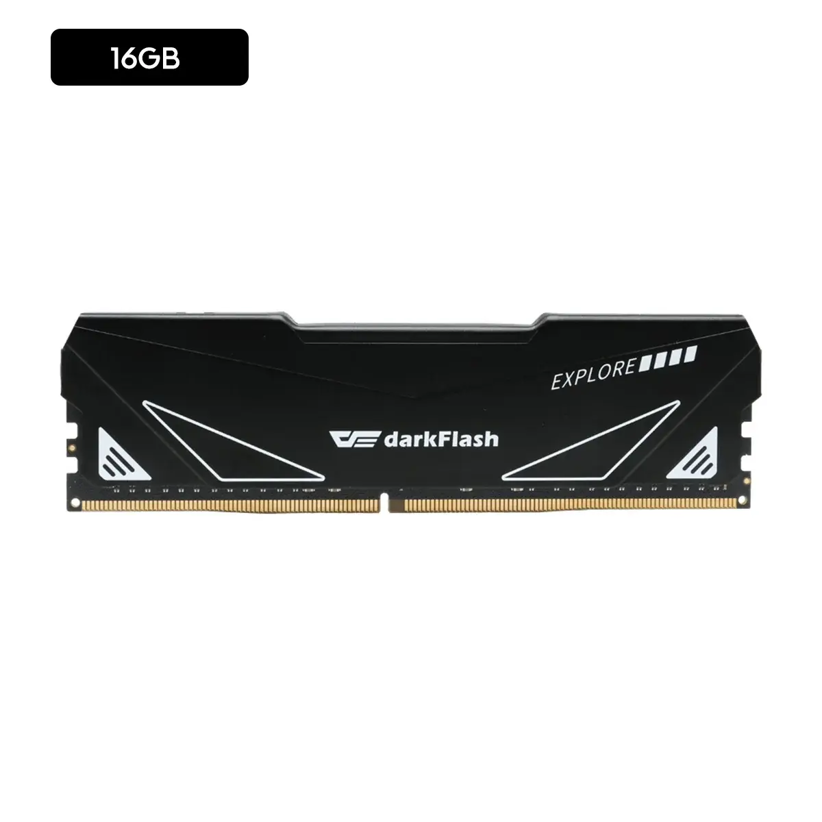 DARKFLASH Explore NON-RGB BLACK 16gb 3200mhz (SINGLE) DDR4