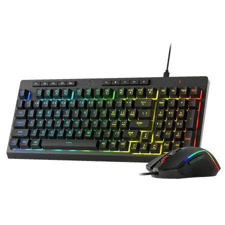 Thumbnail: Redragon RD S141 RYLO 2 in 1 RGB Keyboard (membrane) + Mouse Bundle