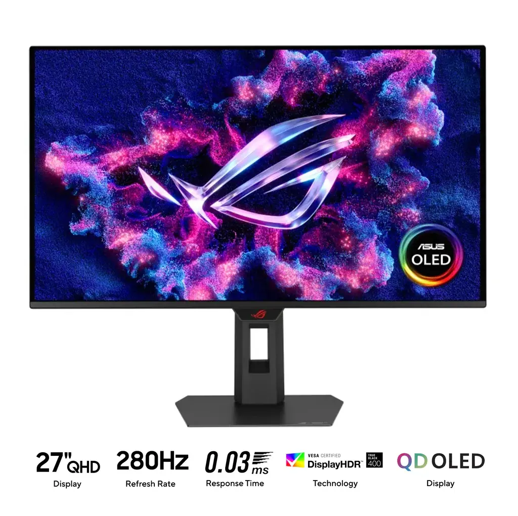 ASUS ROG STRIX OLED XG27ACDMS 27" 280hz 0.3ms 2560 x 1440 (2k) Adaptive Sync