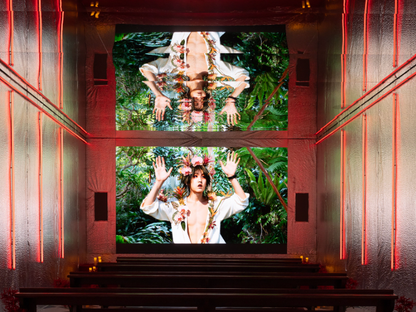 Lu Yang Turns the Louis Vuitton Espace in Venice Into a Digital Temple of Identity, Illusion, and Reincarnation