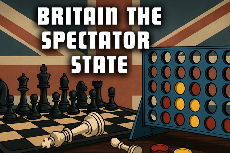 Britain the Spectator State: Haunted by Iraq, Paralysed by Gaza, Irrelevant by Choice