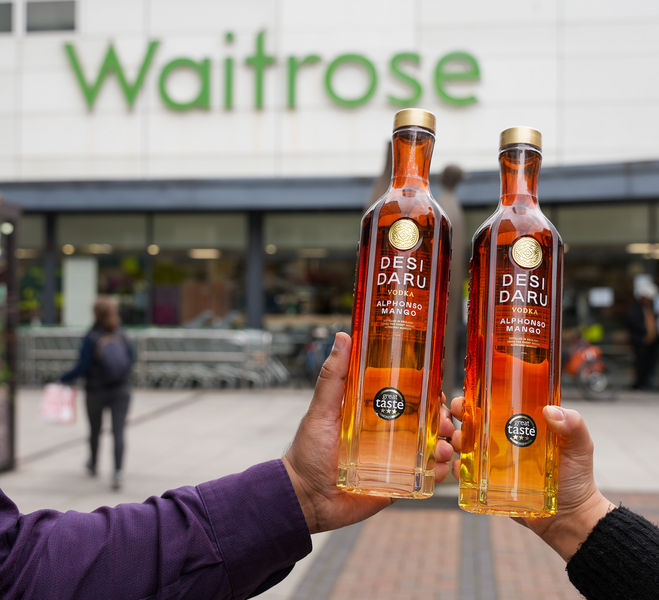 Desi Daru Mango Vodka Lands on Waitrose Shelves Nationwide