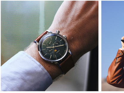 Timex Marlin Moon Phase Multifunction