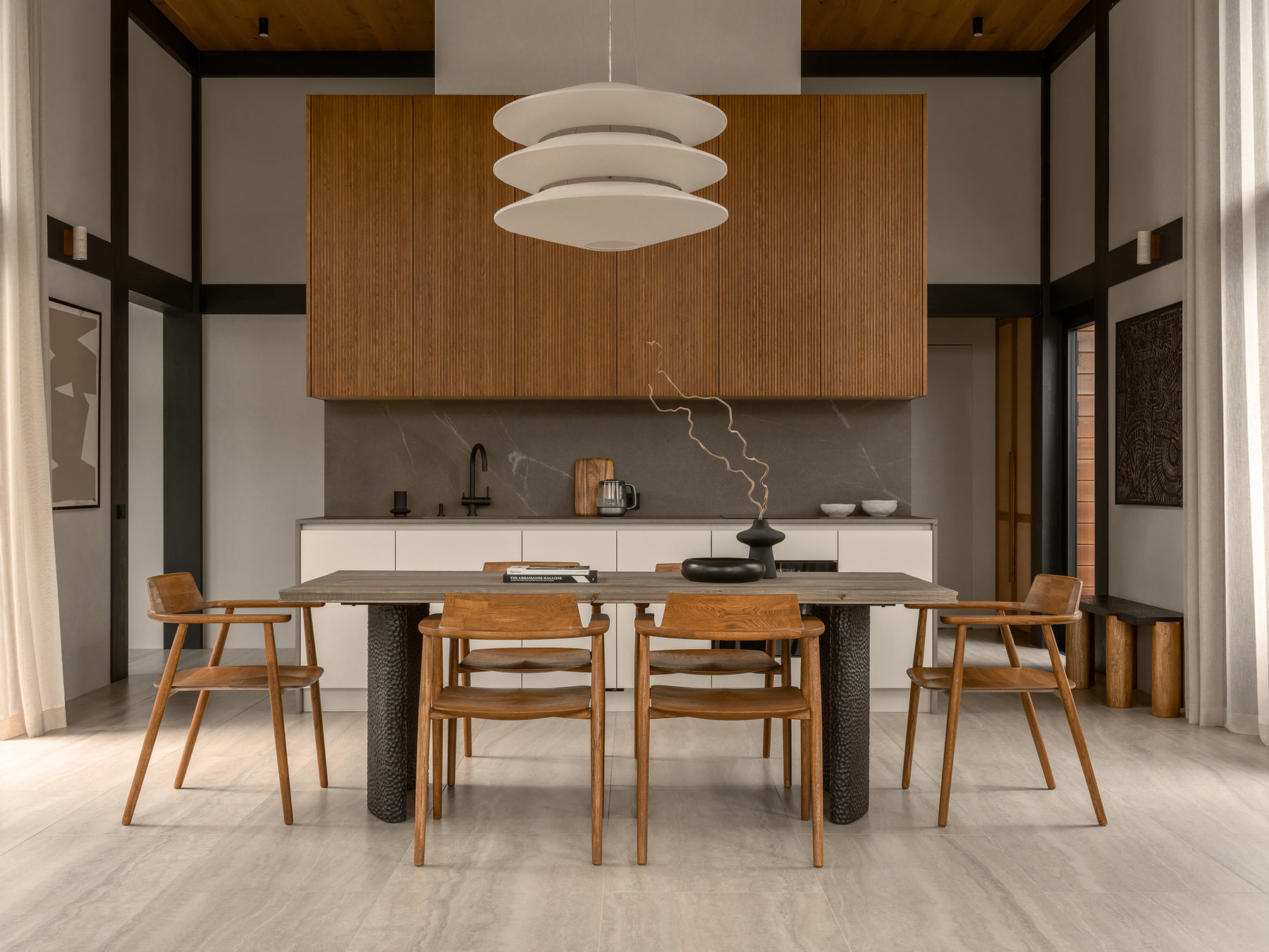 Stillness by Design: Inside Japandi House, A Quiet Masterpiece in the Russian Countryside
