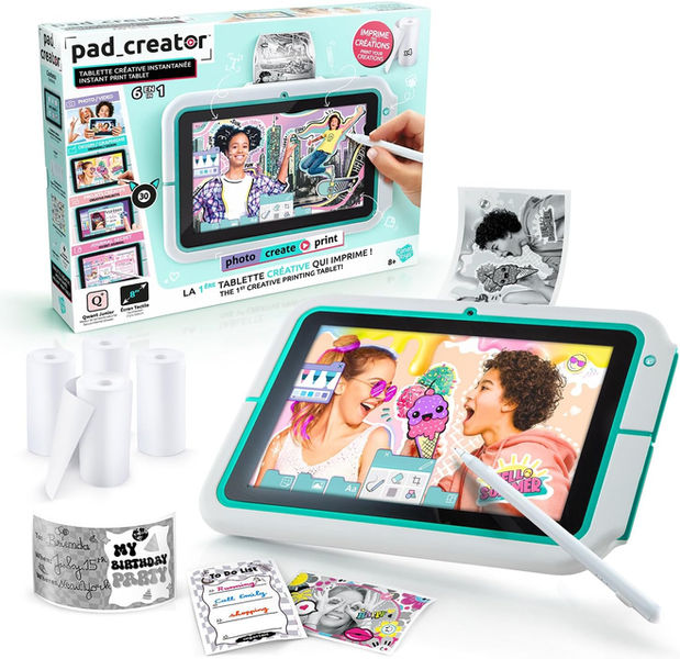 Canal Toys Launches The Pad Creator Interactive Tablet. The Creative, 6-in-1 Multimedia Studio for Kids.