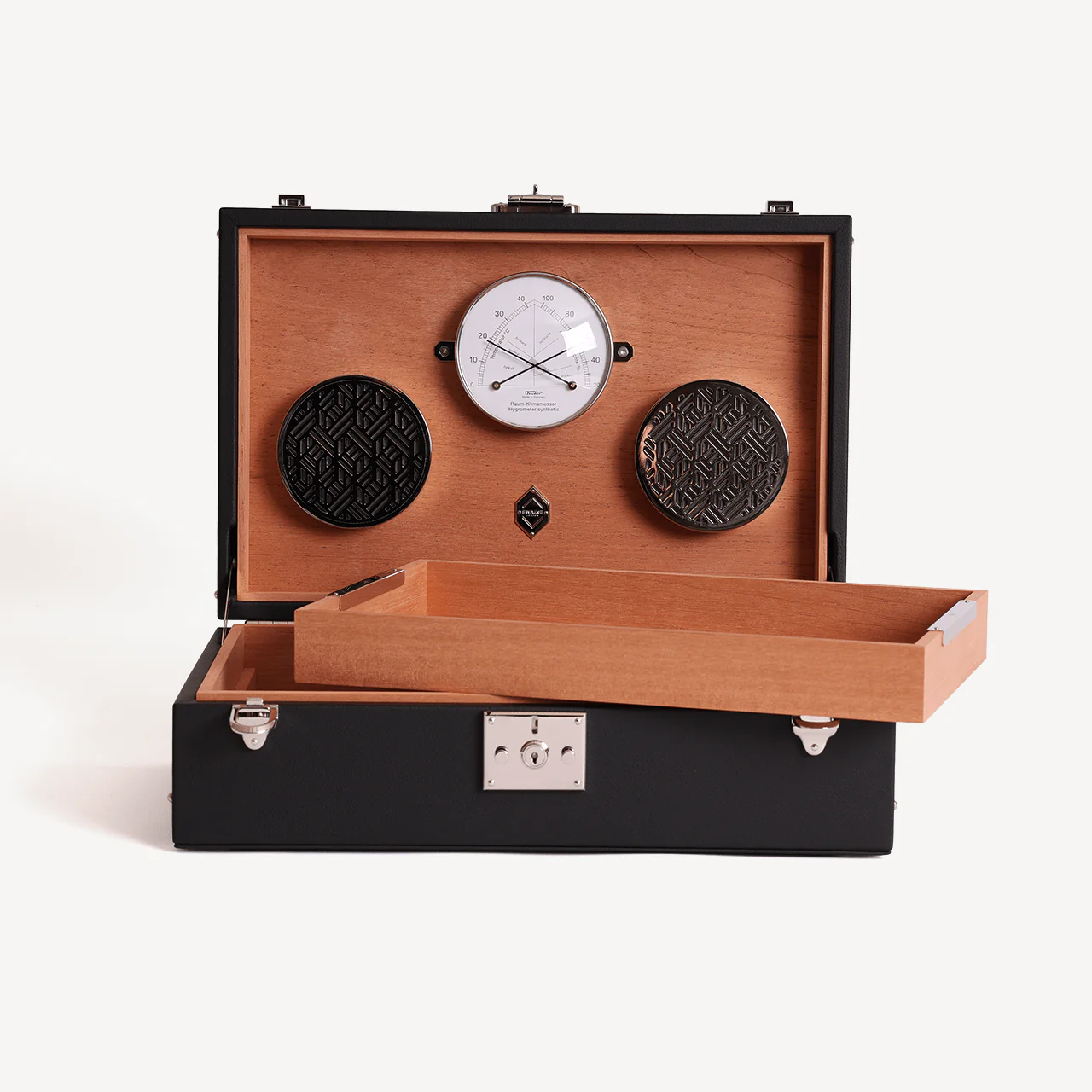 Swaine London Cigar Humidor 120 – Black
