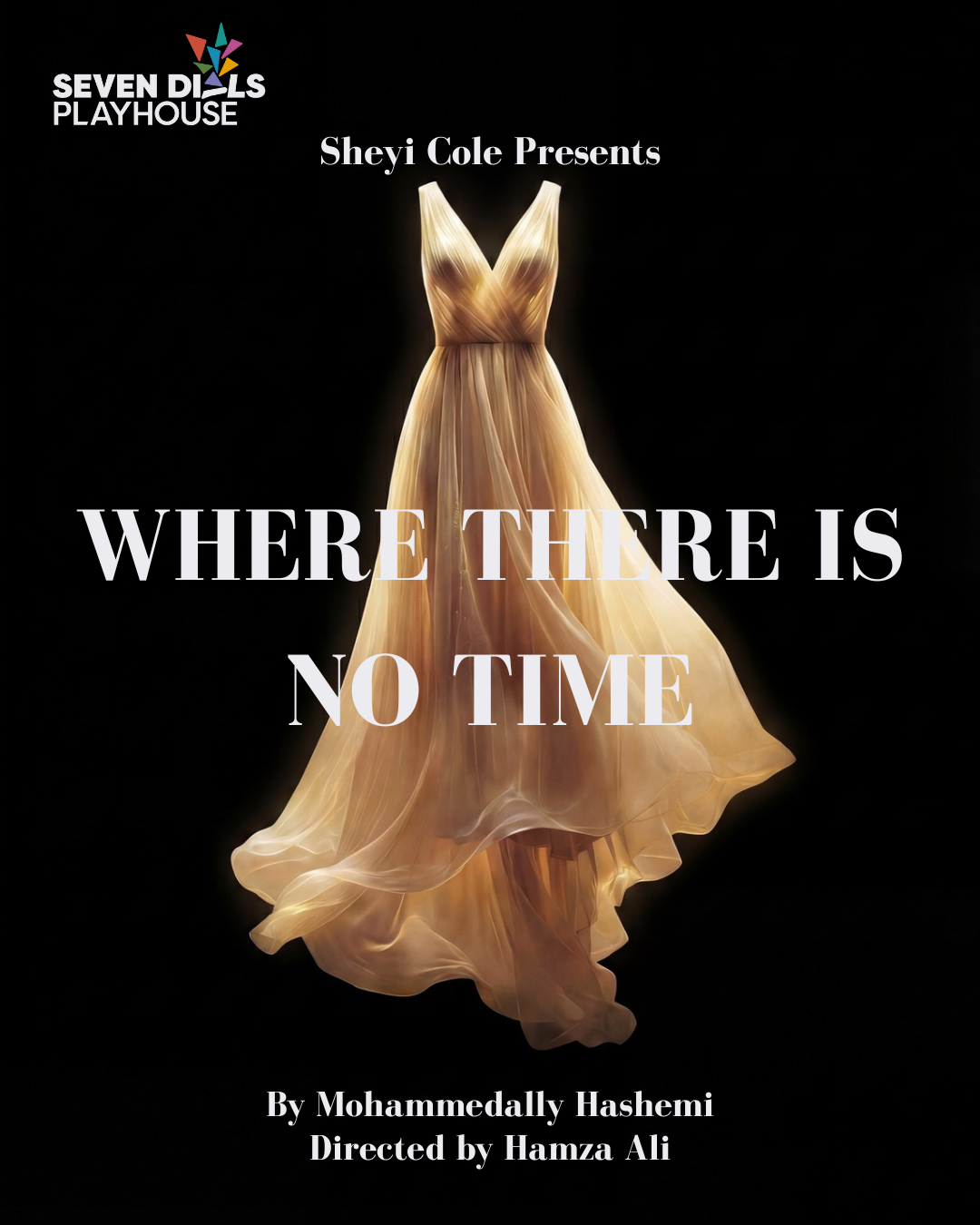 FULL CAST ANNOUNCEMENT FOR: Where There Is No Time Writer and original cast member Mohammedally Hashemi is joi