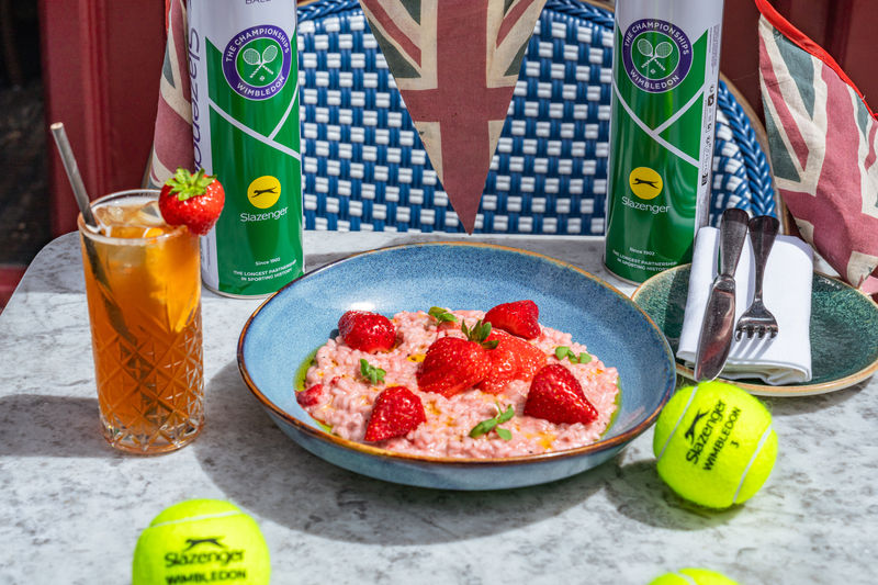 40 Dean Street Restaurant A Berry Exciting New Dish: Strawberries & Cream Risotto