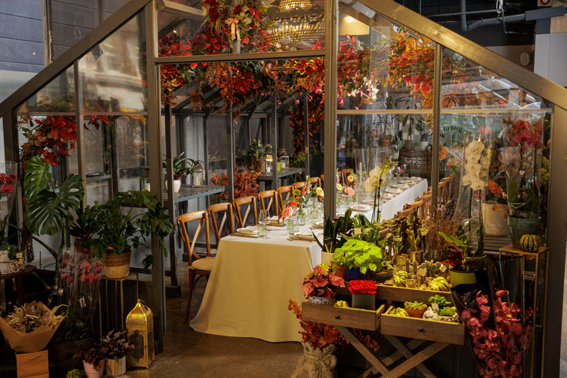The Greenhouses in The City Offer a Hidden Oasis for Private Dining