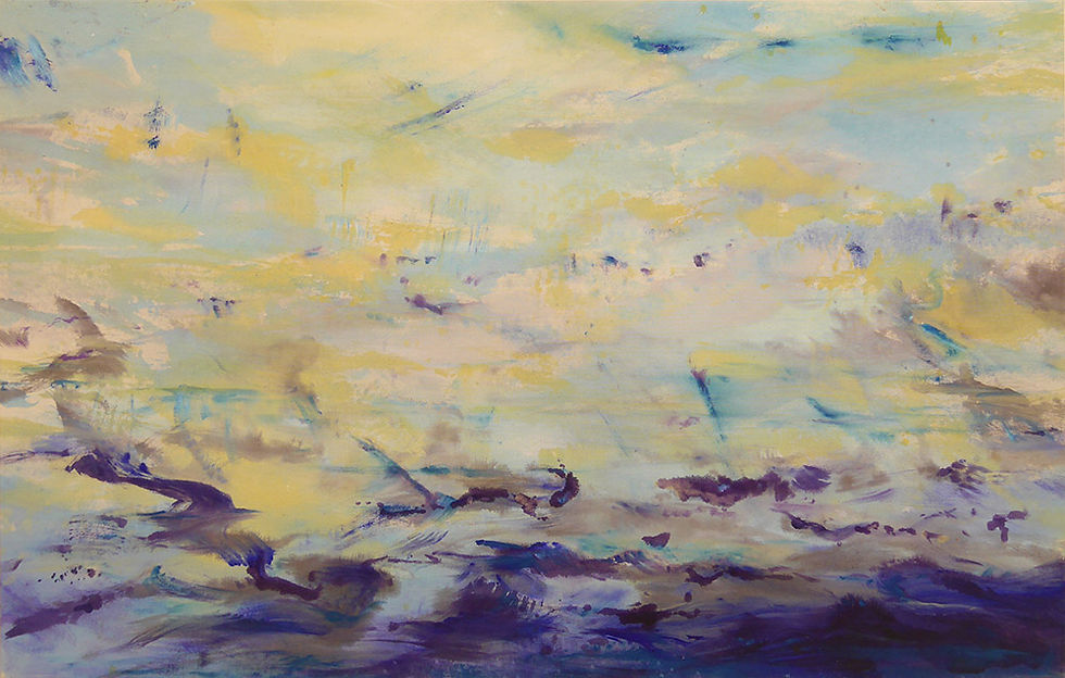 Skyscape IV, 2016, Acrylic on canvas, private collection