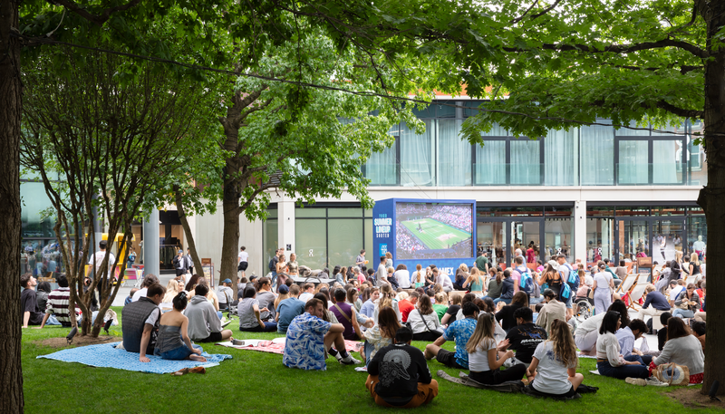 Wimbledon Finals Weekend at Spitalfields E1: Big Screen Drama, Cold Drinks, and Deck Chairs That Actually Recl