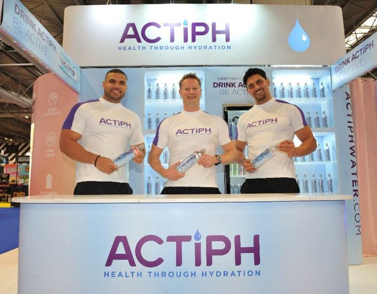UK’s fittest man Zack George and CrossFit’s Jay Younger team up with ACTIPH Water founder and 15x Guinness Wor