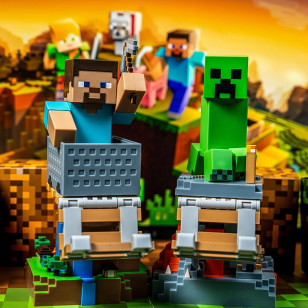 Merch Ready! Minecraft Movie Ready! These EXG Pro Collectibles and Device Holders are a Gamers Dream!