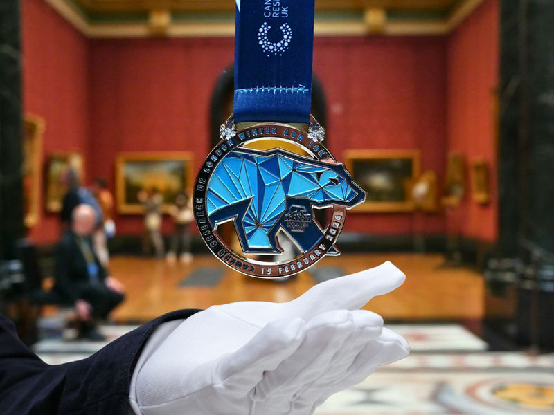 A Work of Art You Can Run For – The London Winter Run 2026 Medal Unveiled