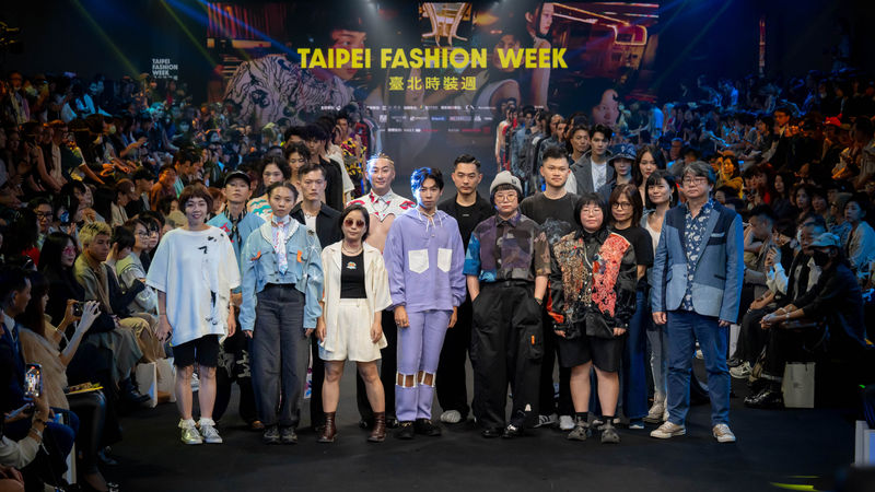 Taipei Fashion Week SS25 illustrates the resilience of youth with Live Art opening show to explore “Taiwan Typ