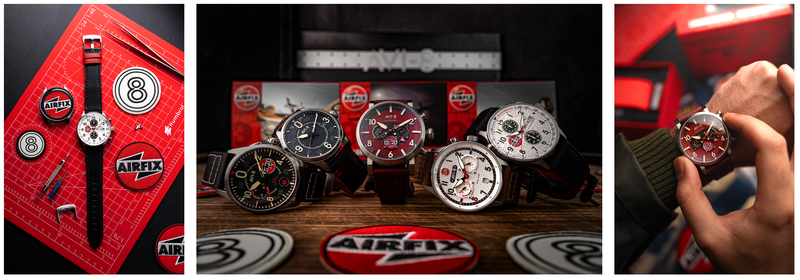 AVI-8 x Airfix Collaboration - Precision engineering and aesthetics