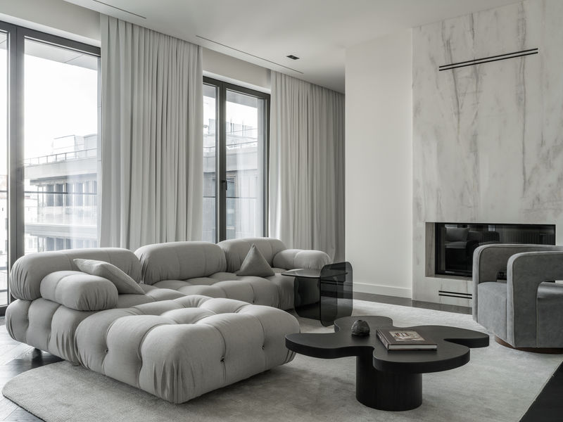 Inside the Club House Turgenev Apartment by Makedesign