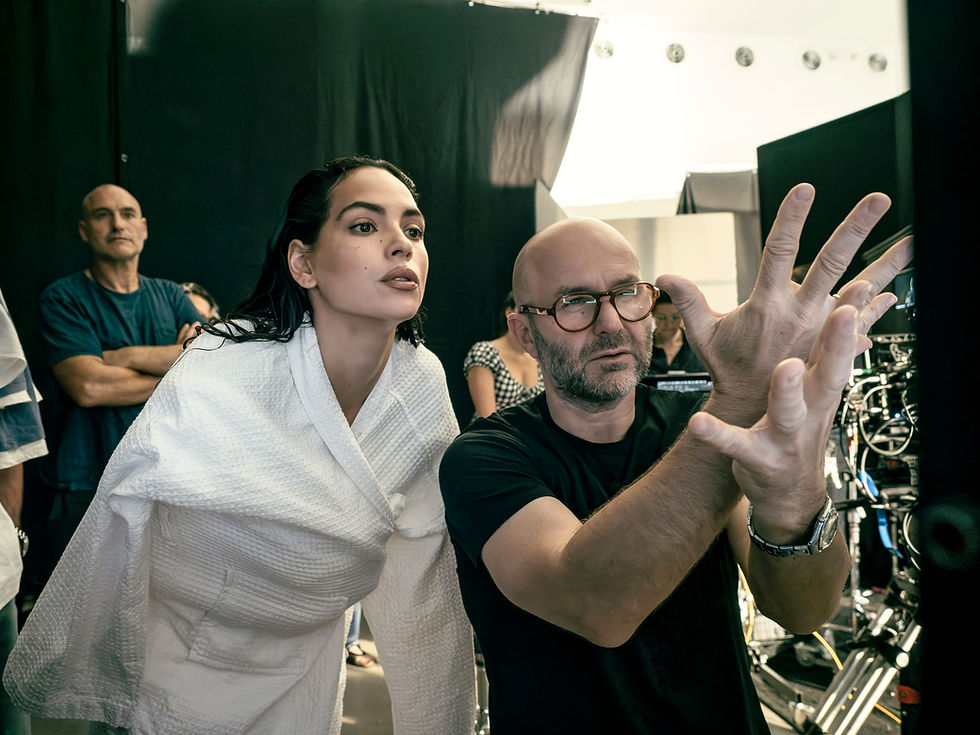 Left: Adria Arjona. Right: Sølve Sundsbø. Photographer: Alessandro Scotti