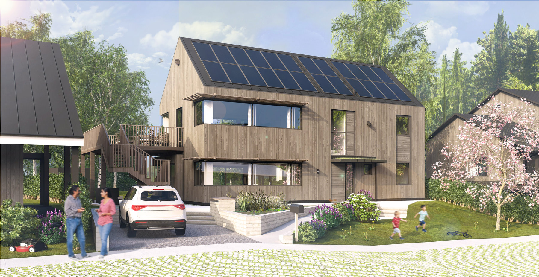 Is this the fastest eco home-build in Cumbria? A Kendal couple build Ikea-style house in just 12 days