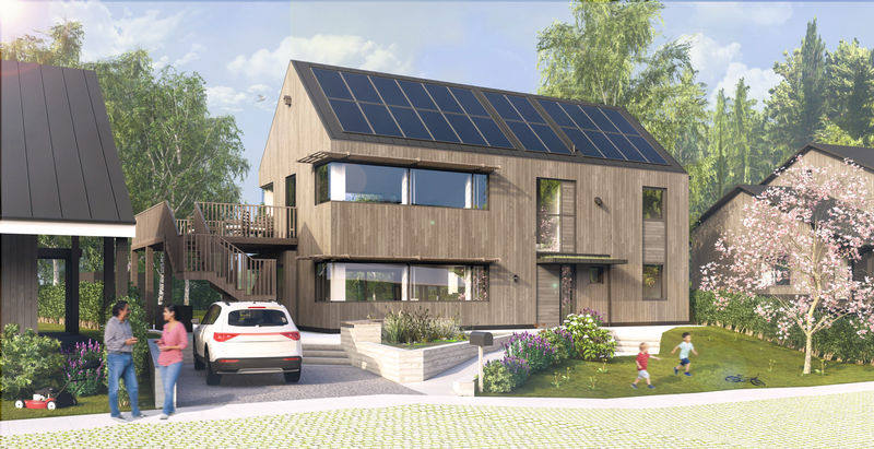 Is this the fastest eco home-build in Cumbria? A Kendal couple build Ikea-style house in just 12 days