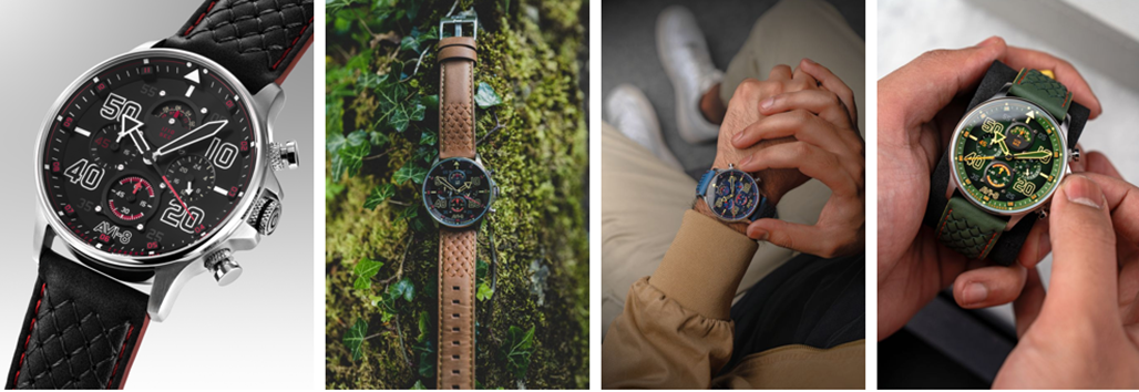 AVI-8 Introduces New Hawker Typhoon Conningham Chronograph