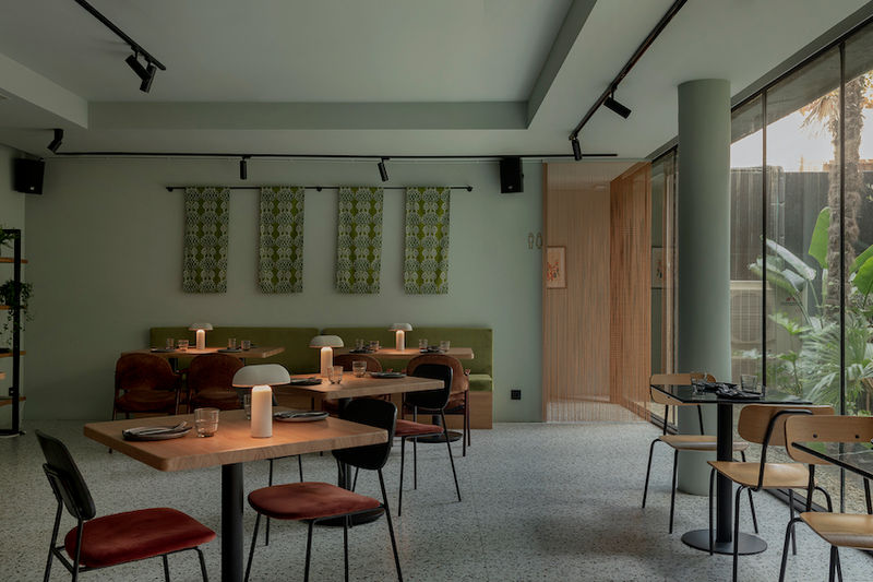 New restaurant L'Artichoke in the center of Barcelona