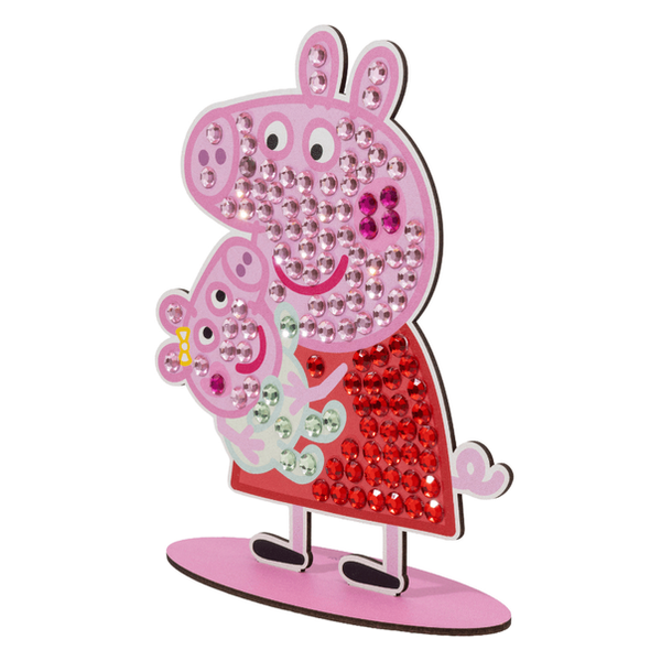 PEPPA’S NEW LOOK: Peppa Pig Joins the Crystal Art Craze with New Mess-Free Craft Kits